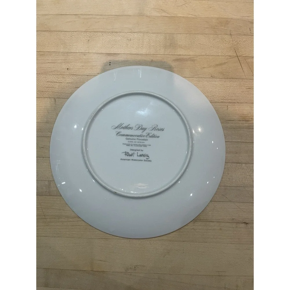 Mother's Day Roses Commemorative Edition 1976 Happy Mother's Day Porcelain Plate